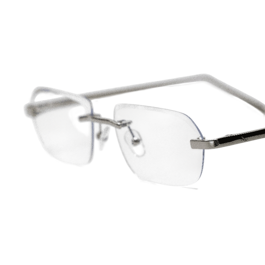 Silver OVO Transparent Sunglasses