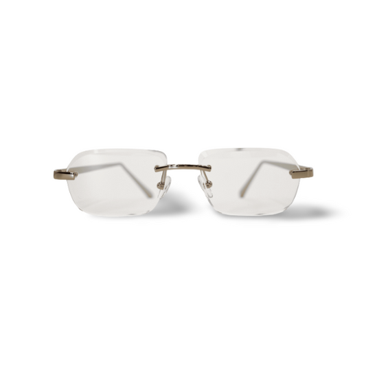 Silver OVO Transparent Sunglasses