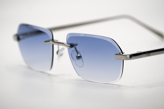 Silver OVO Blue Zonnebril