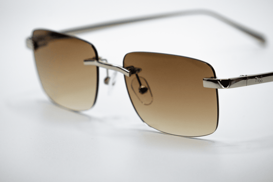 Silver Carré Brown Zonnebril