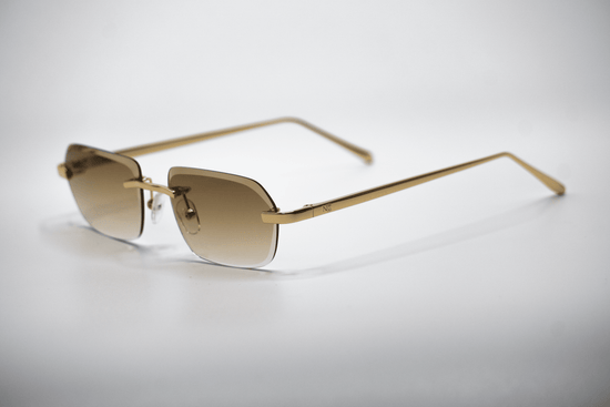 Gold OVO Brown Sunglasses