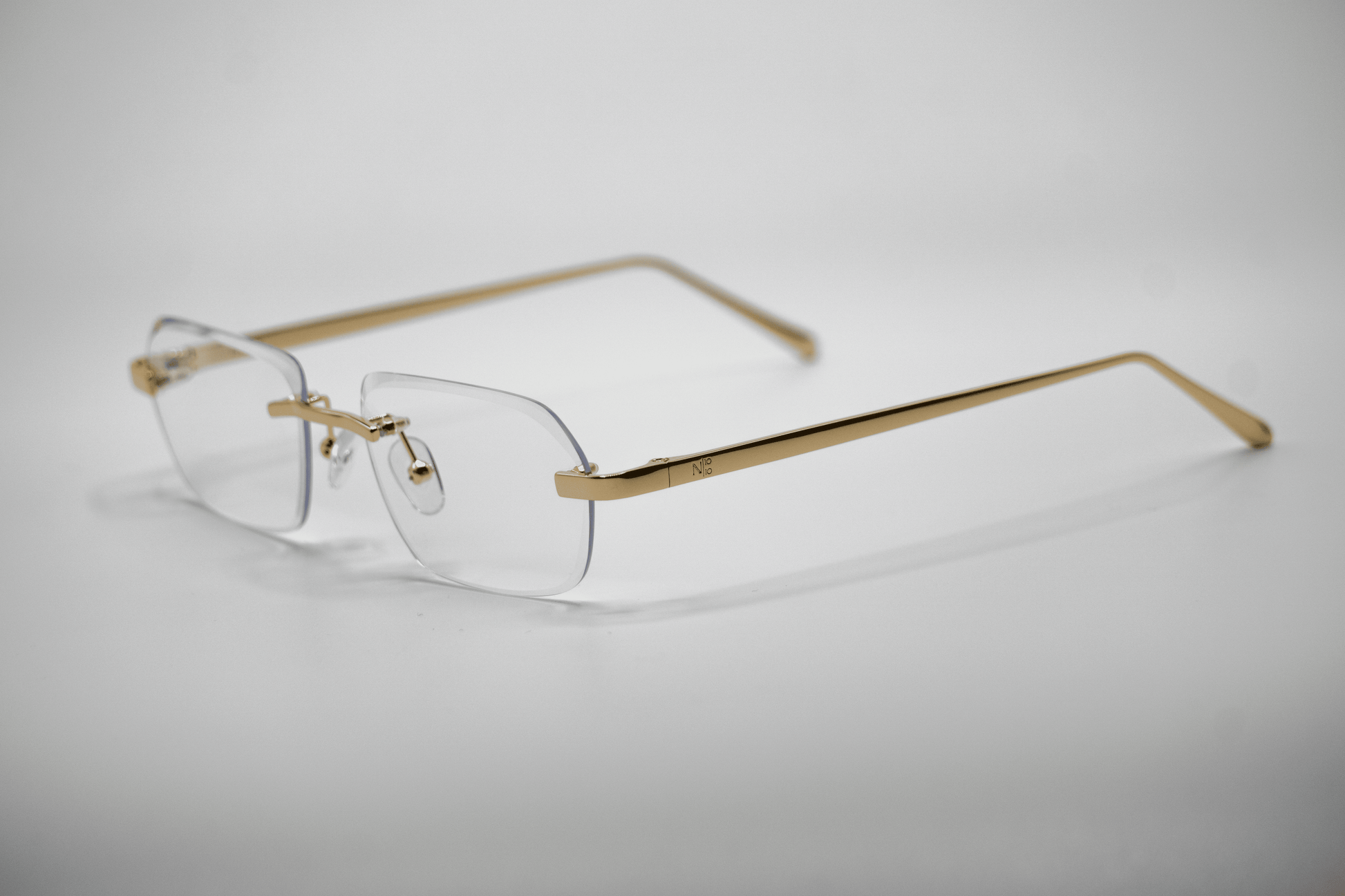 Gold OVO Transparent Sunglasses