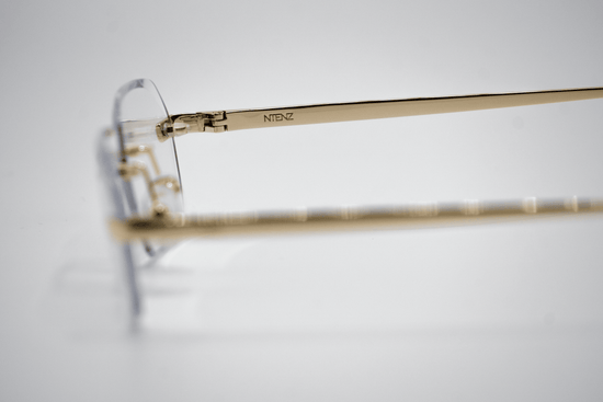 Gold OVO Transparent Sunglasses