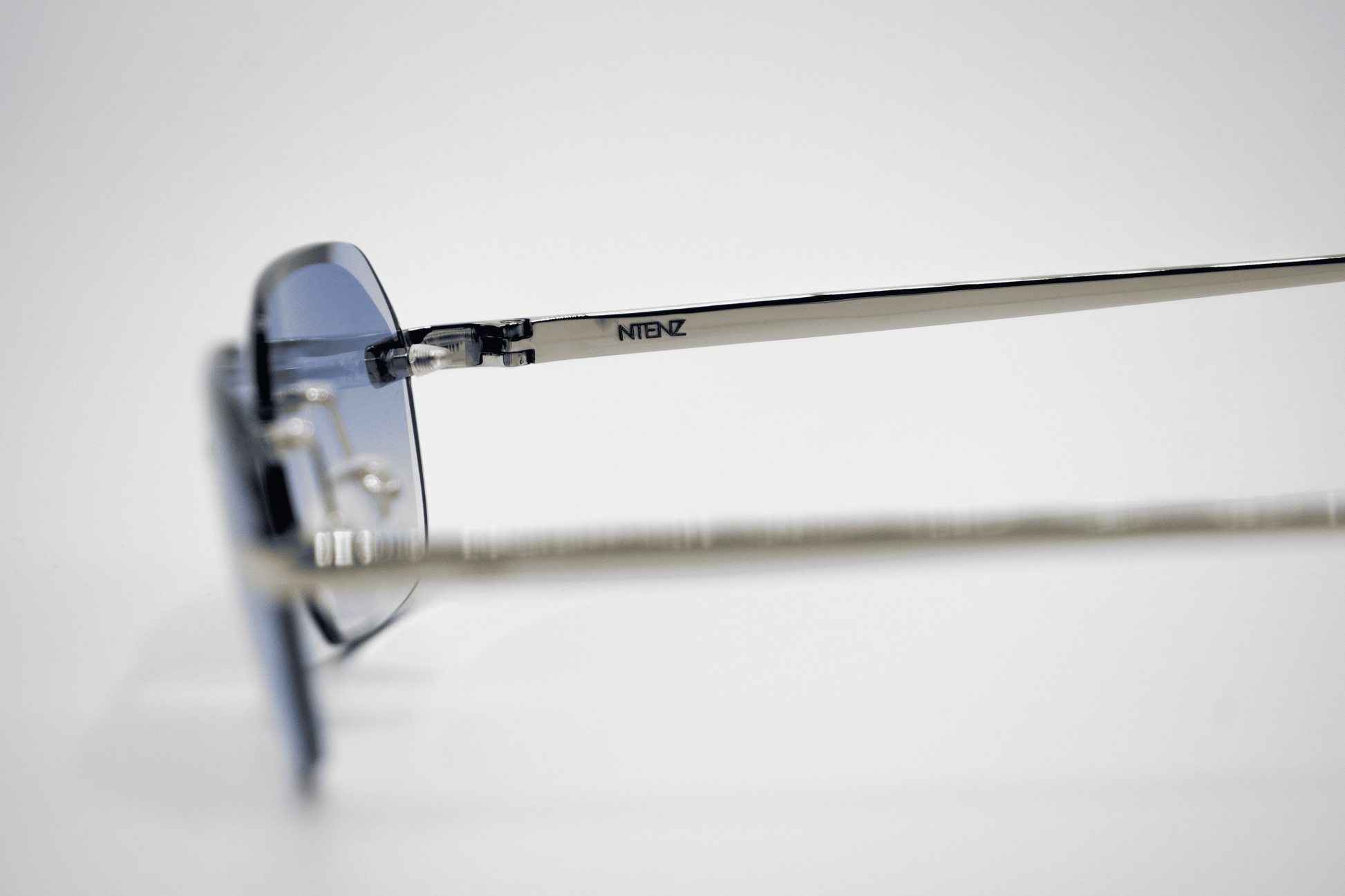 Silver OVO Blue Sunglasses