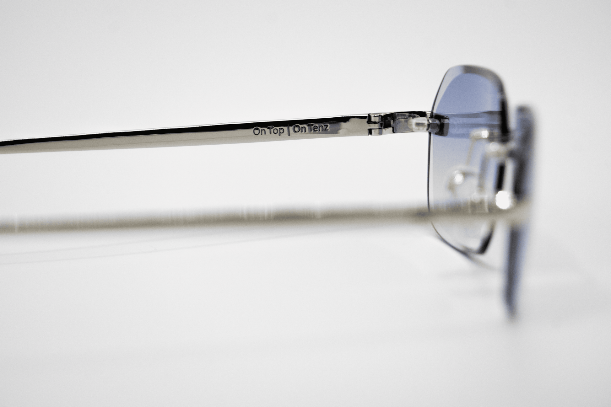 Silver OVO Blue Sunglasses