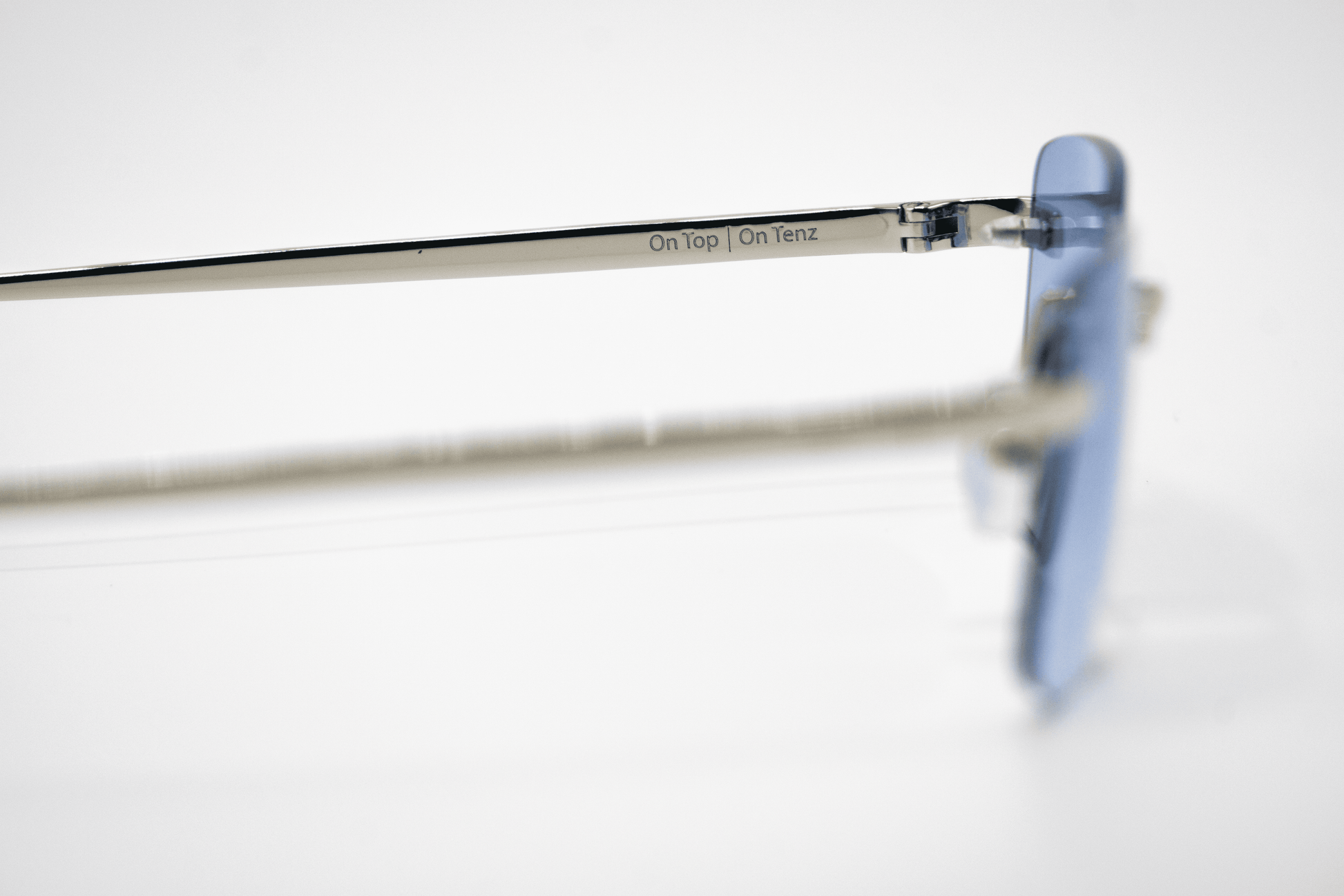 Silver Carré Blue Sonnenbrille